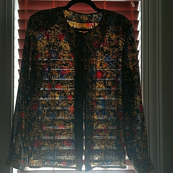 Vintage Jordan Jewel Print Top - Picture 2 of 8